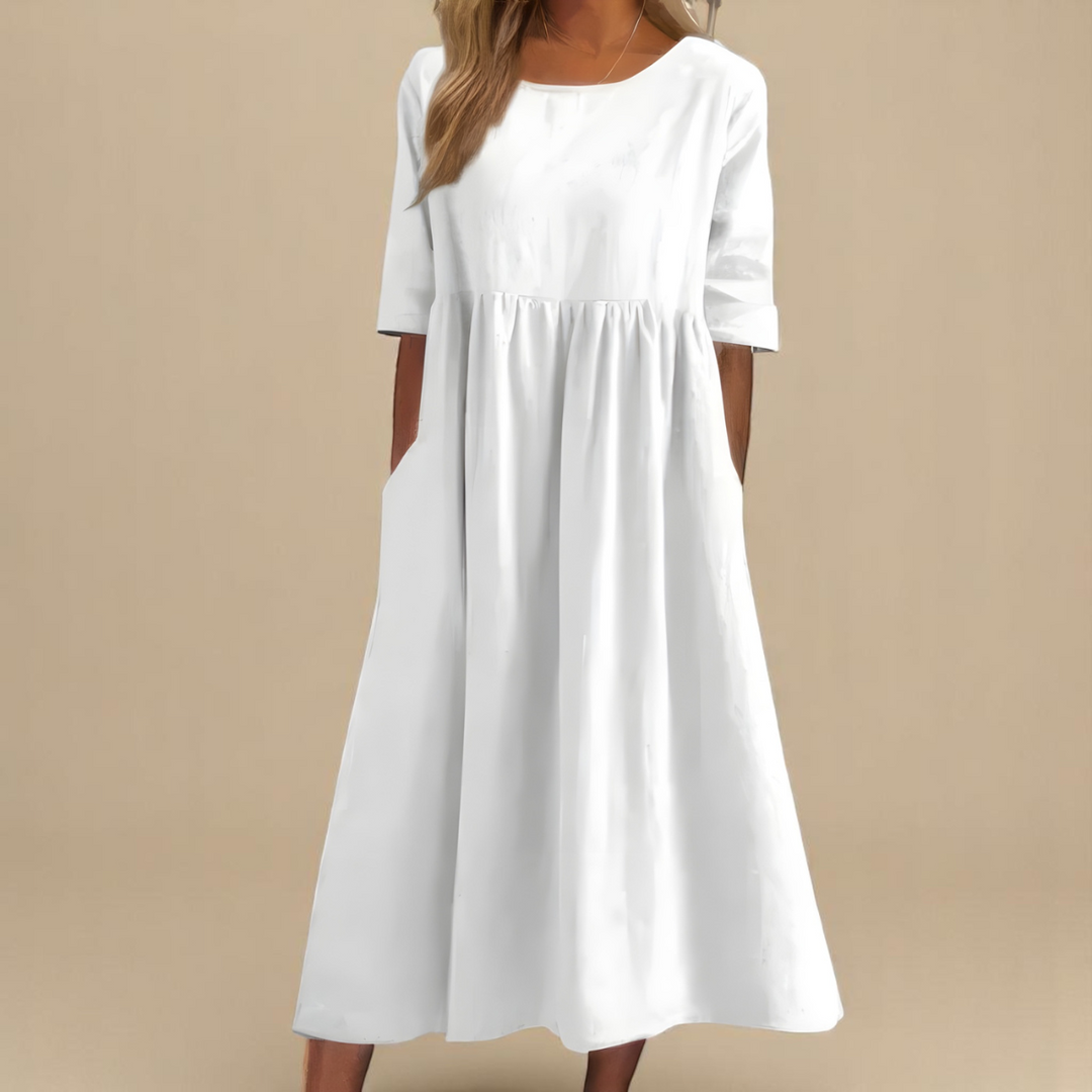 Miranda | Robe à manches classiques