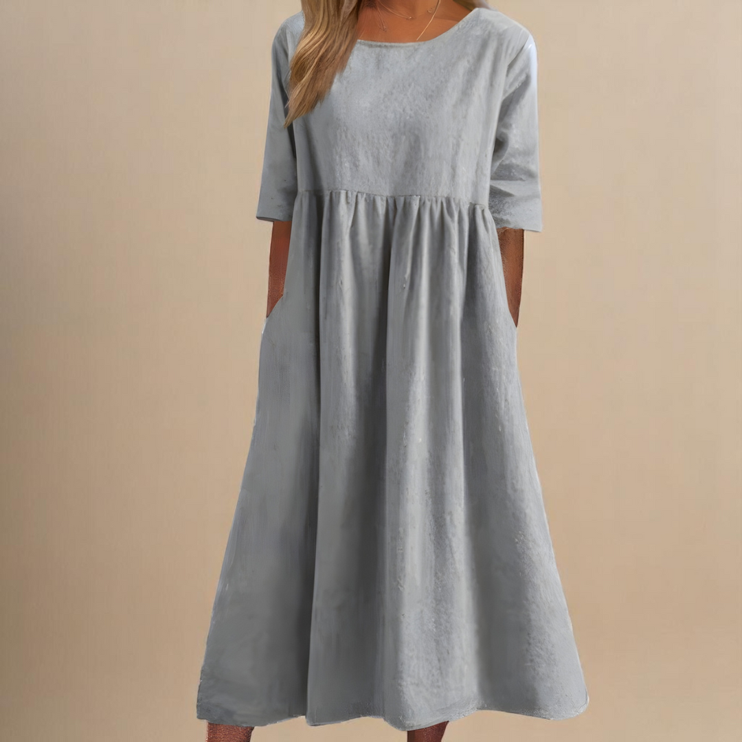 Miranda | Robe à manches classiques
