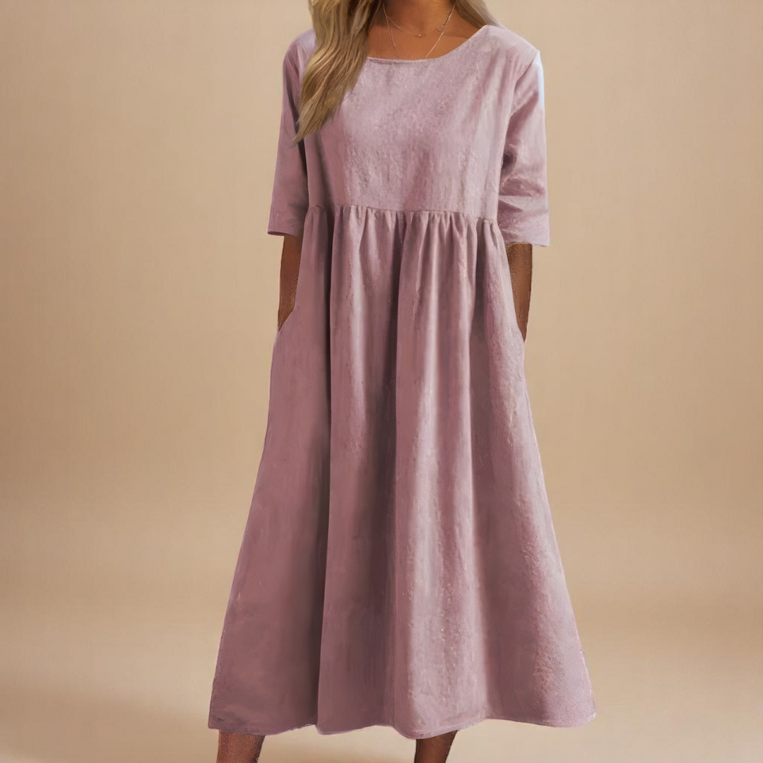 Miranda | Robe à manches classiques