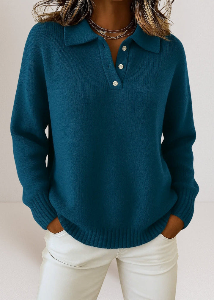 Olivia – Pull doux avec col