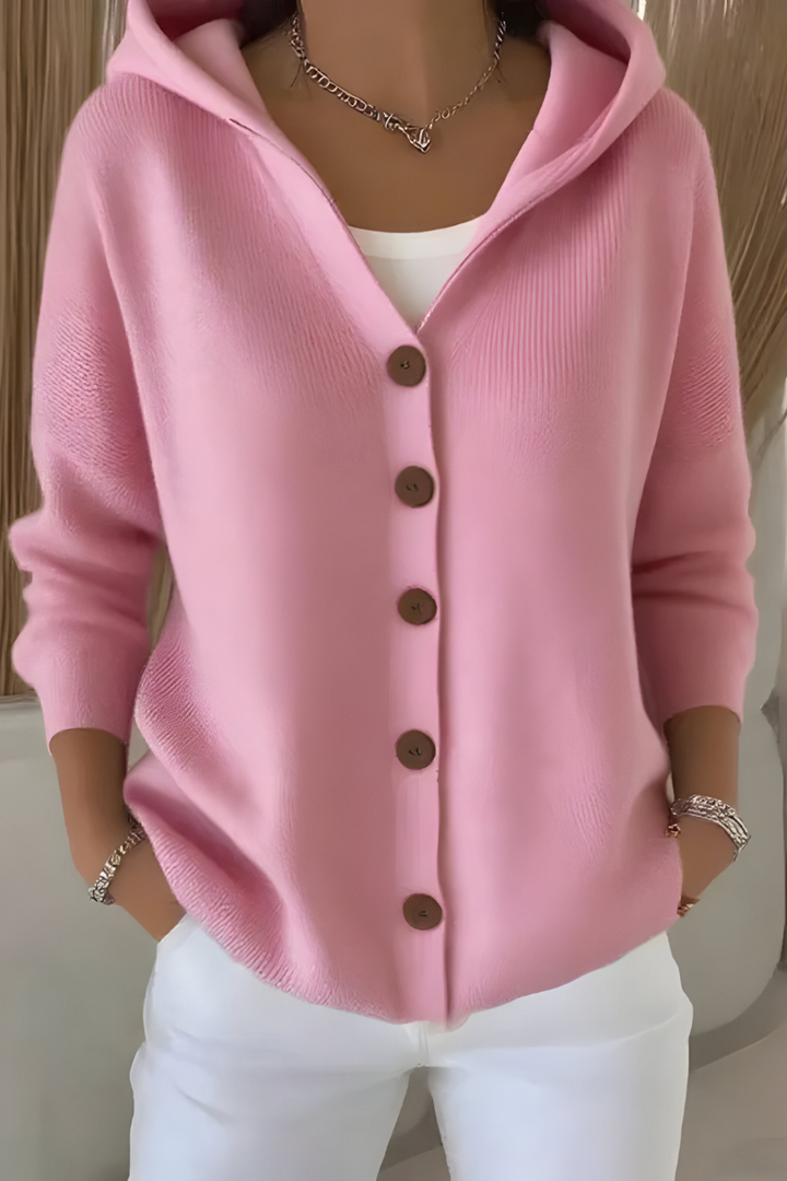 Denise | Gilet Confortable À Capuche