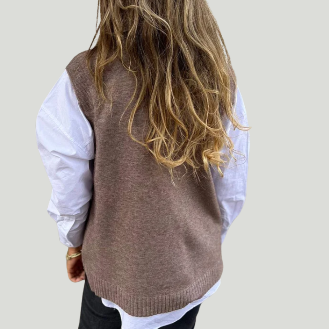Nusa | gilet en maille confortable