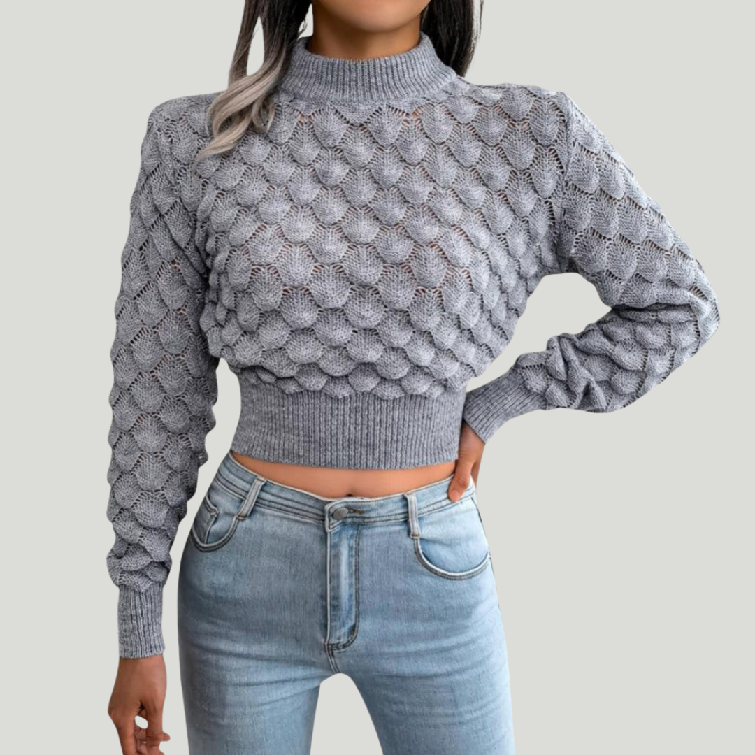 Chloe | pull élégance texturée