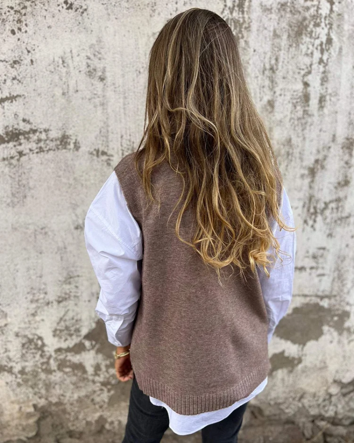 Nusa | gilet en maille confortable