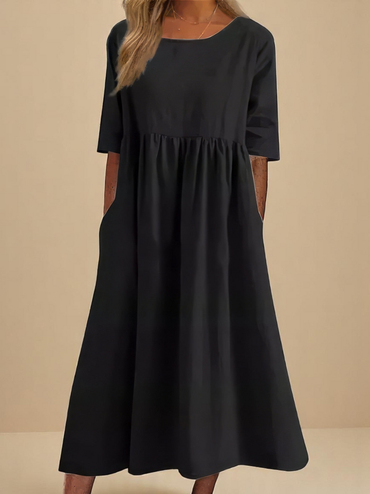Miranda | Robe à manches classiques
