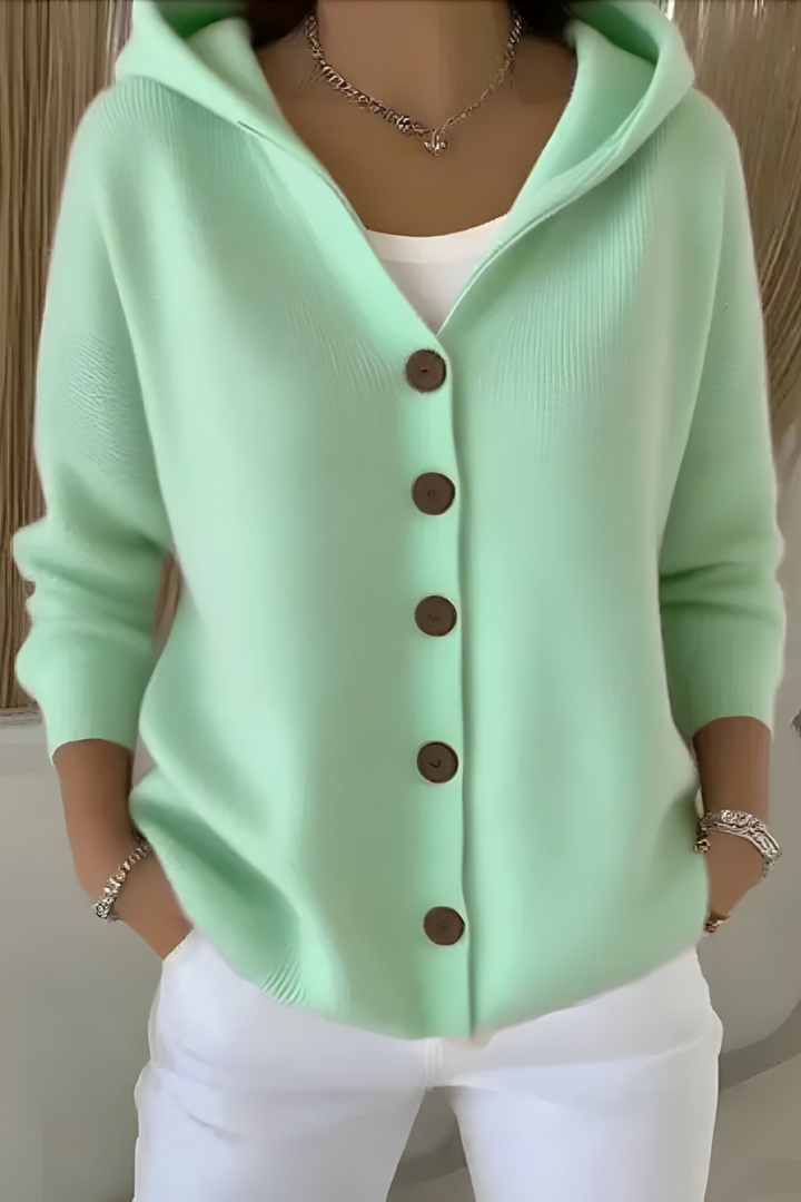 Denise | Gilet Confortable À Capuche