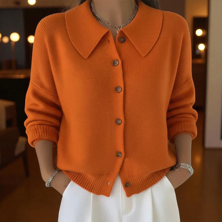 Milena | Cardigan avec col