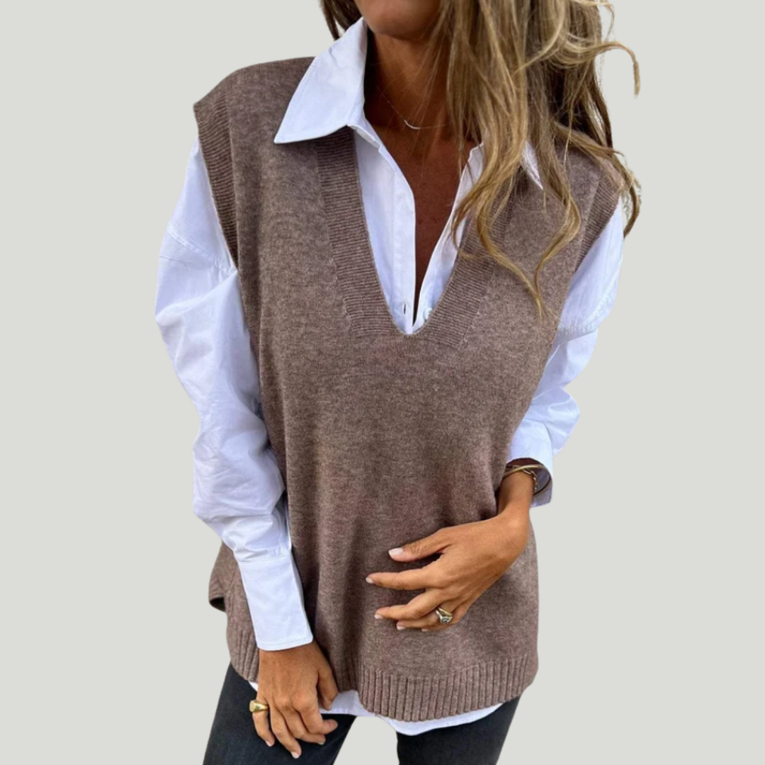 Nusa | gilet en maille confortable