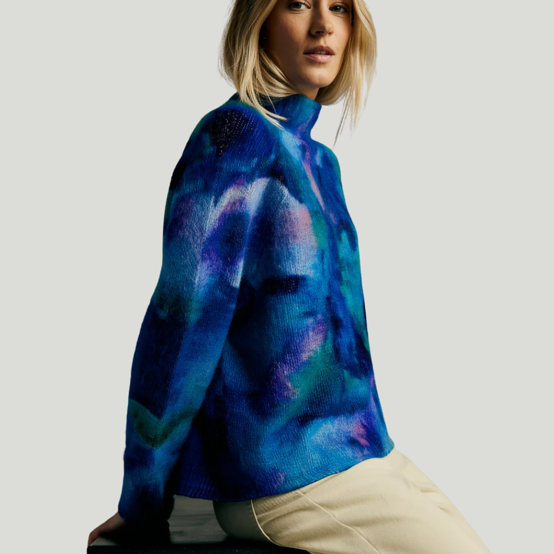 Apolline | Pull Brodé Jardin Sauvage