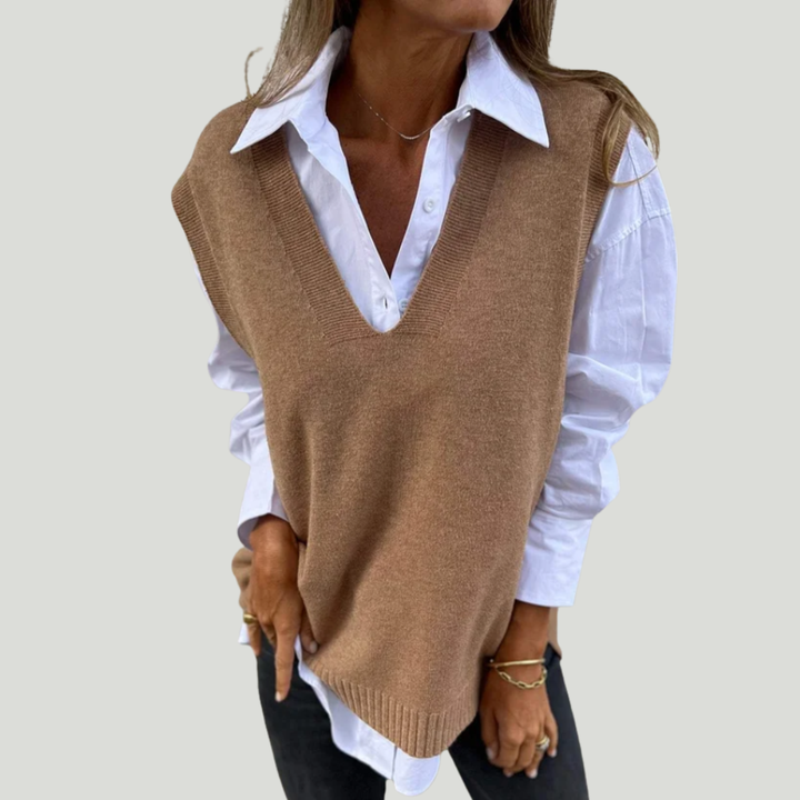 Nusa | gilet en maille confortable