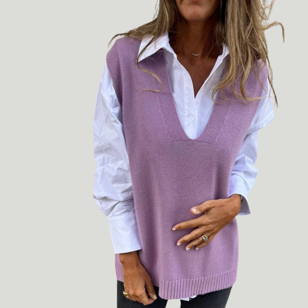 Nusa | gilet en maille confortable