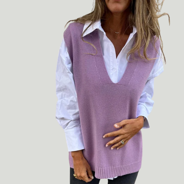 Nusa | gilet en maille confortable