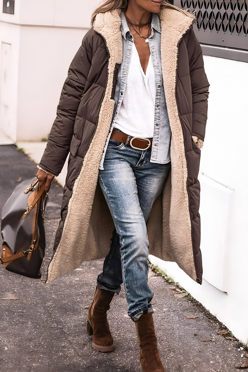 Joni™ | Élégante veste matelassée épaisse