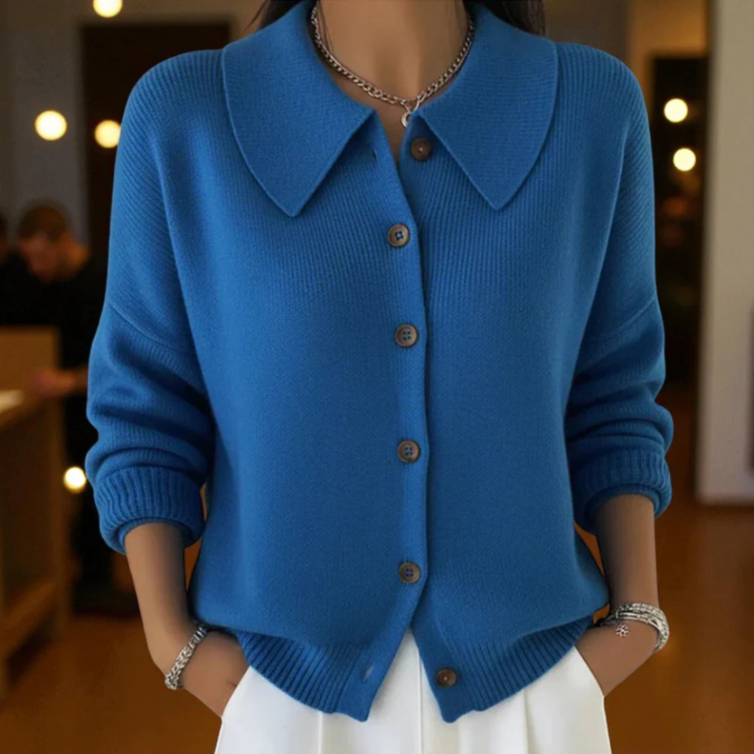 Milena | Cardigan avec col