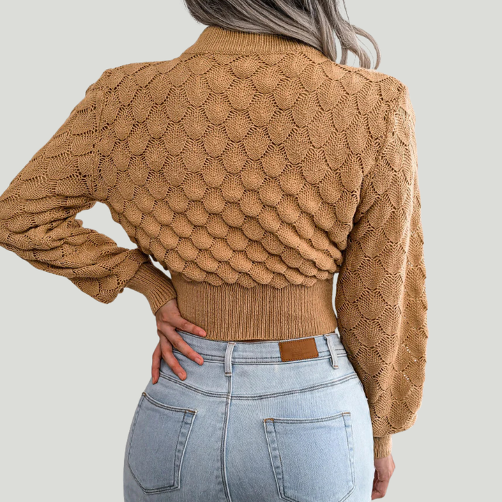 Chloe | pull élégance texturée