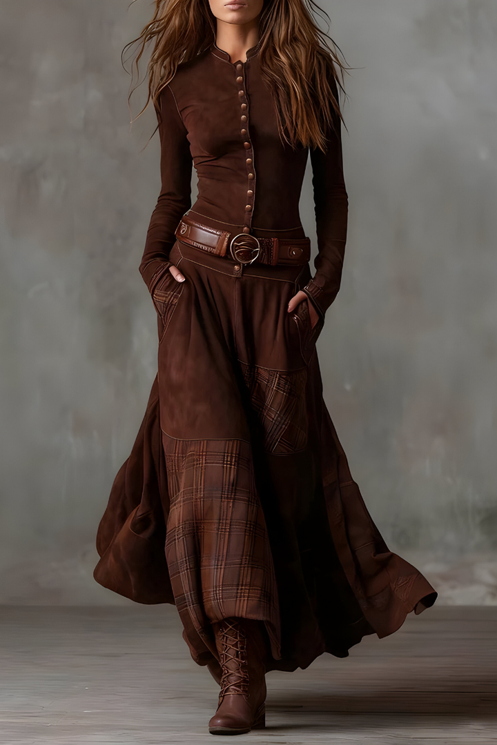 Mara™ | Élégante Robe Maxi Bohème