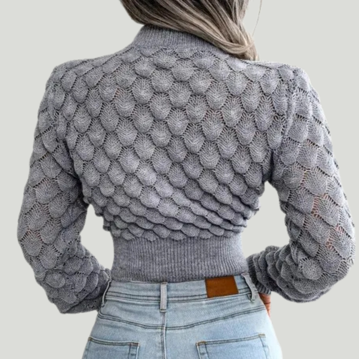 Chloe | pull élégance texturée