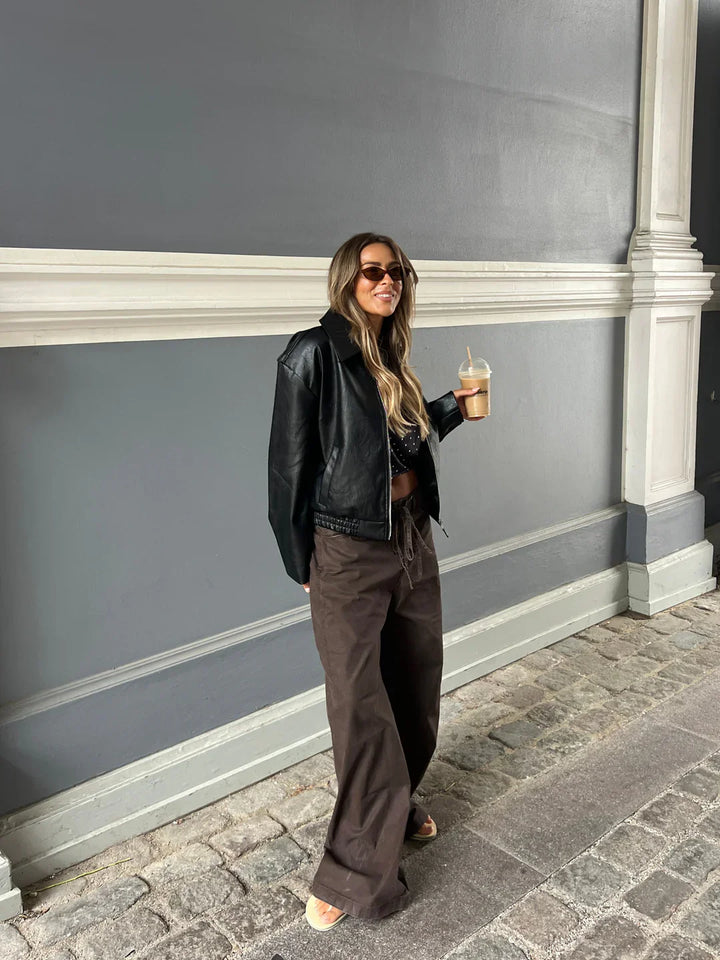 Mila | Veste en Cuir