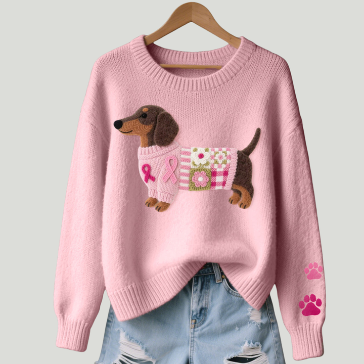 Naoni | Pull avec motif teckel