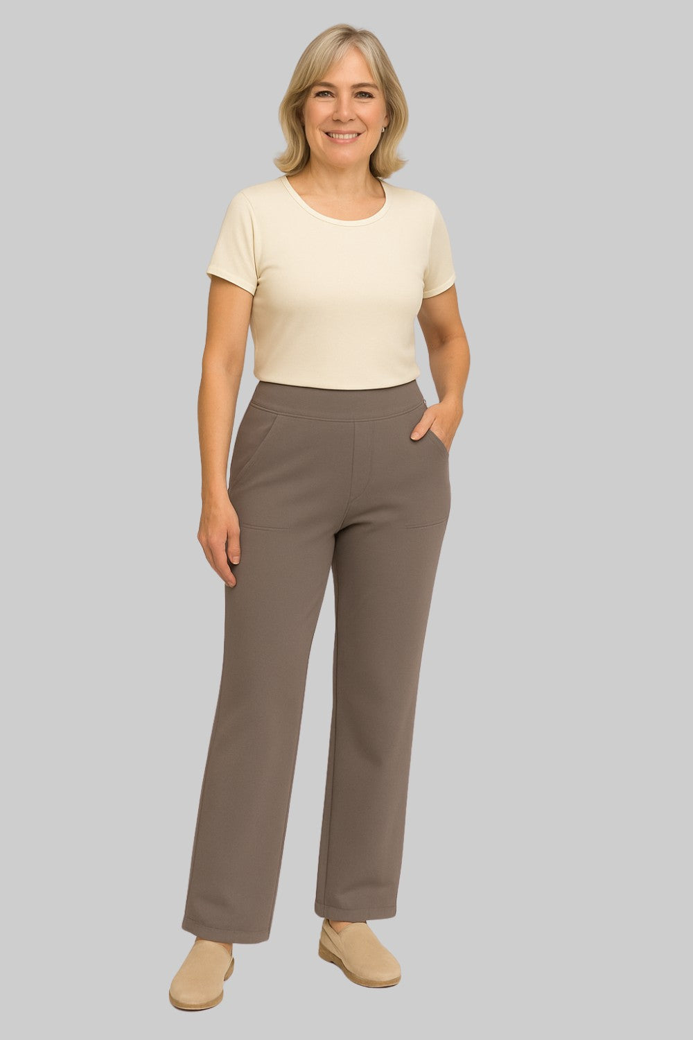 Enora - Pantalon extensible et confortable
